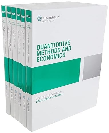 CFA Program Curriculum Level II Box Set (6 Books)