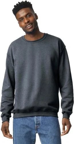 Gildan Fleece Crewneck Sweatshirt, Style G18000, Size XL