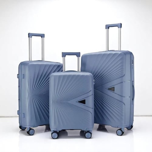 مجموعة حقائب سفر مكونة من 3 قطع – هيكل خفيف من الب...