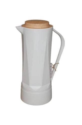 WDA 1 Liter Insulated Coffee Pot with Wooden Lid