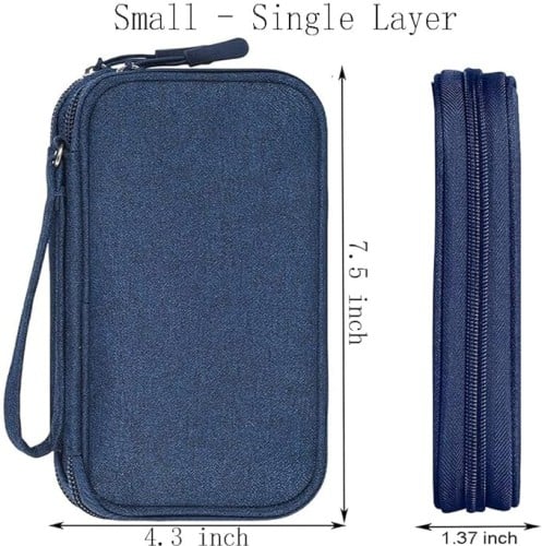 حقيبة تخزين وتنظيم الالكترونيات للسفر