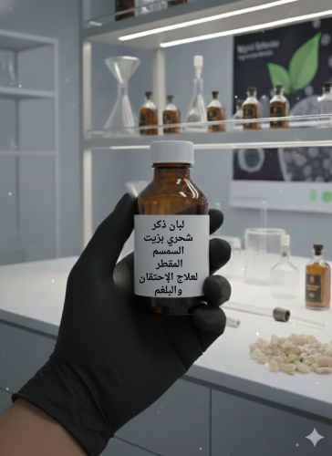 زيت لبان الذكر الشحري العماني بزيت السمسم الطبيعي...