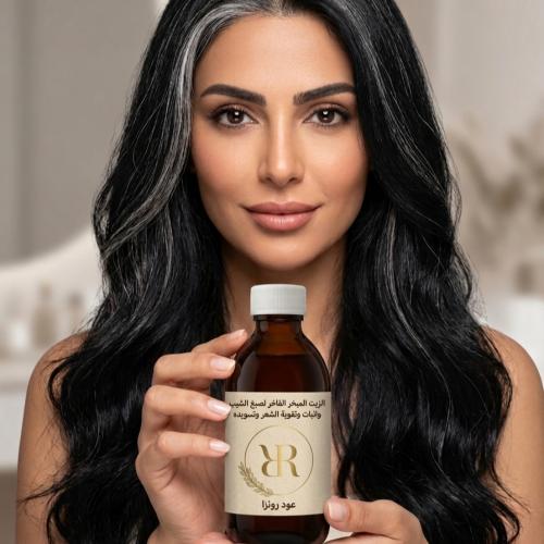 الزيت المبخّر بالقطران لإنبات الشعر ولصبغ الشيب