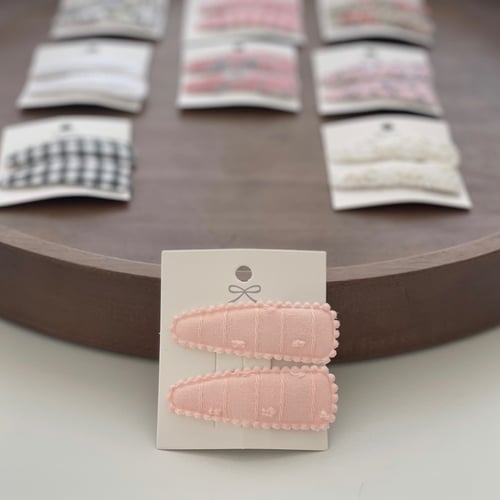 بكلات شعر قماشية