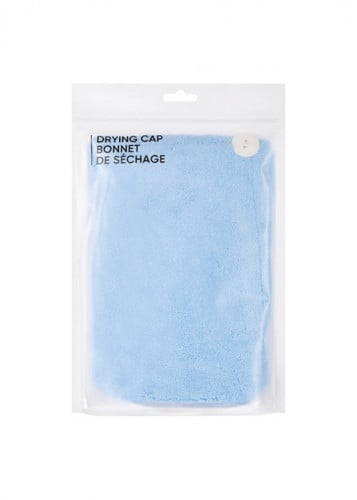 قبعة لتجفيف الشعر - لون ازرق