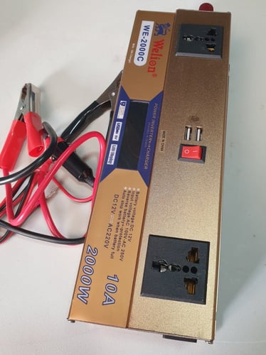 محول 2000 وشاحن بطاريات