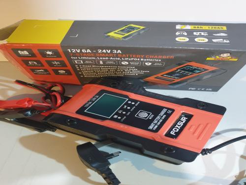 شاحن بطاريات ليثيوم و lifepo4 بقوة 6 امبير