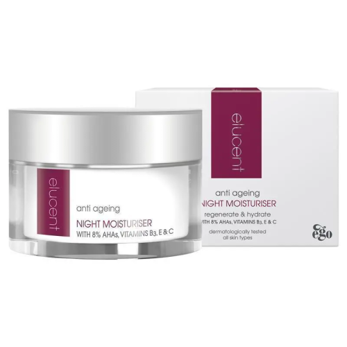 Elucent مرطب ليلي مضاد للشيخوخة من إيلوسنت 50 غرام