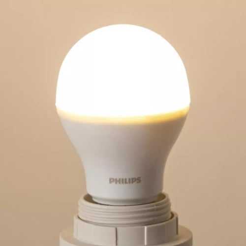 لمبة ليد فيلبس زجاج ثلجي كروية 5 واط