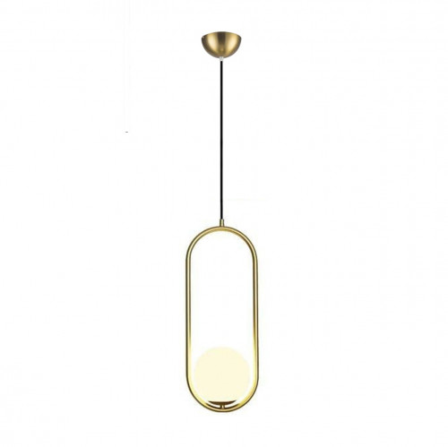 معلقة مودرن ذهبي مستطيل