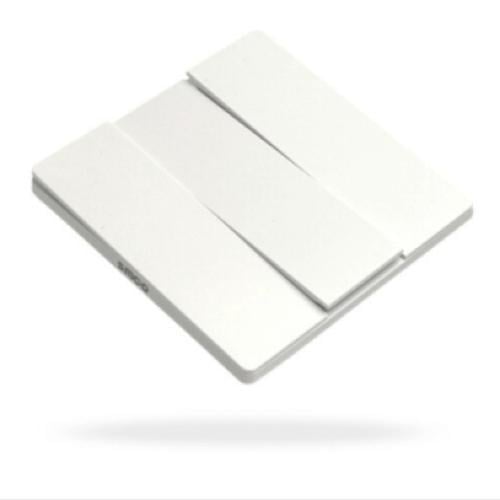 مفتاح بيانو ثلاثي نحيف باللون الأبيض