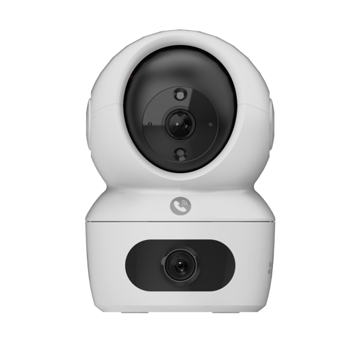 كاميرا مراقبة ذكية بعدسة مزدوجة بتتبع تلقائي 360 د...