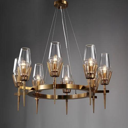 ثريا كلاسيكي ذهبي