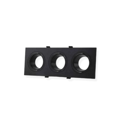 اطار سبوت لايت ثلاثي غاطس أسود