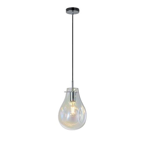 إضاءة معلقة صابوني زجاج أبيض E27