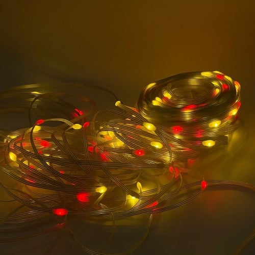 شريط ليد زينة متعدد الألوان - 50 متر