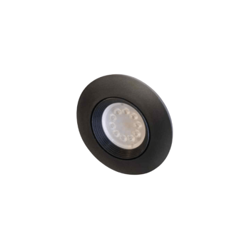 اطار سبوت لايت مفرد أسود متحرك