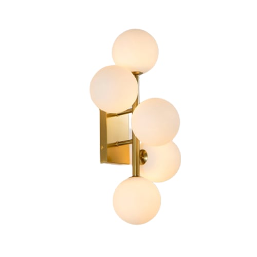 إضاءة جدارية بكرات زجاجية