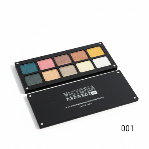 Colors 3D Diamond Cream Eyeshadow Palette