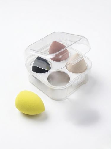 4PCS Makeup Sponge Set with Storage Box
