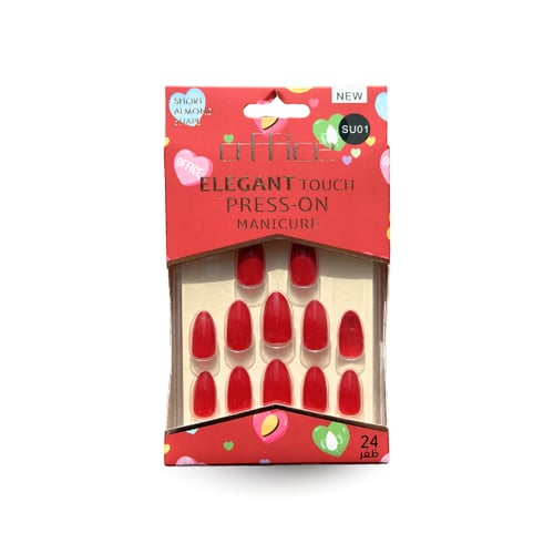 Office Elegant Touch Press-On Nails – 24 pcs