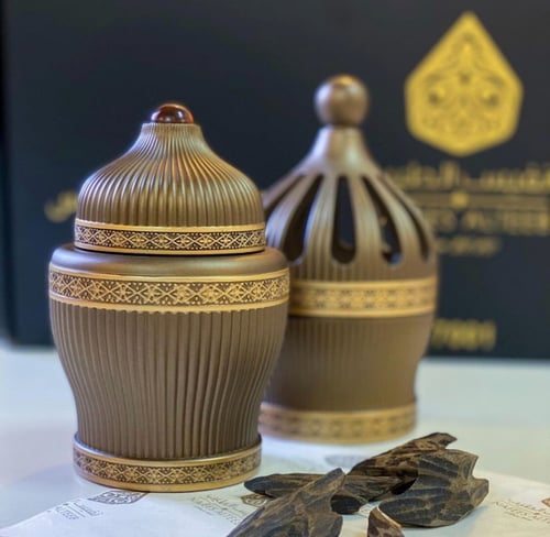 عرض طقم العروس + عود كمبودي فاخر