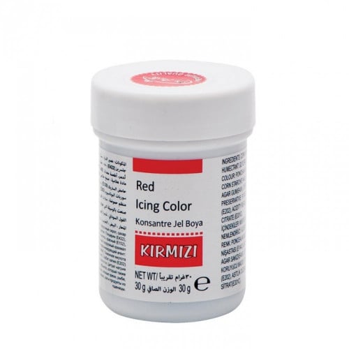 لون جل احمر