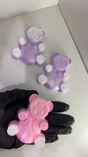 صابون الجلسرين برائحة حلوى القطن