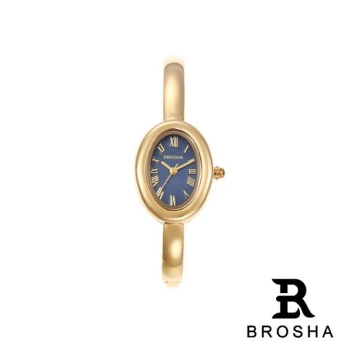 ساعة نسائية فخمة مرصعة بالزركون | سوار ستانلس ستيل...