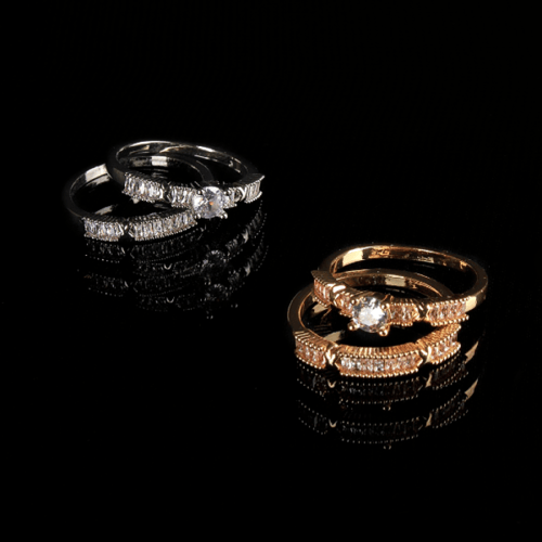 خاتم تونز زركون انيق