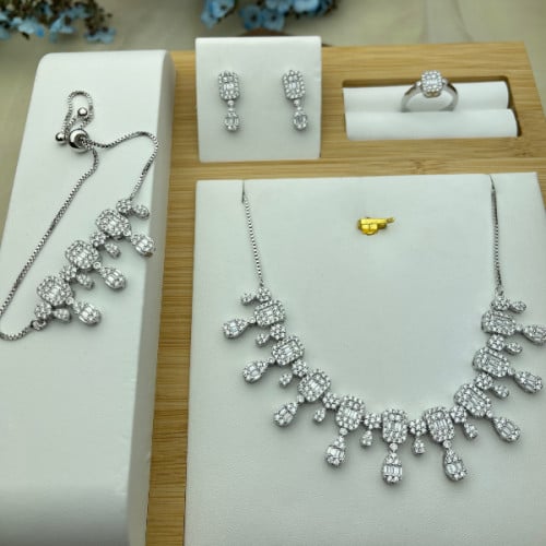 طقم زركون فاخر