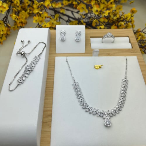 طقم زركون فاخر