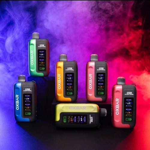 اوكس بار 30000 شفطة مع خاصية التحكم بالنيكوتين وال...