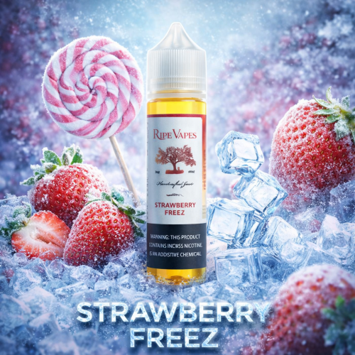 نكهة فيب فراولة ايس من ريب فيب Ripe Vapes Strawber...
