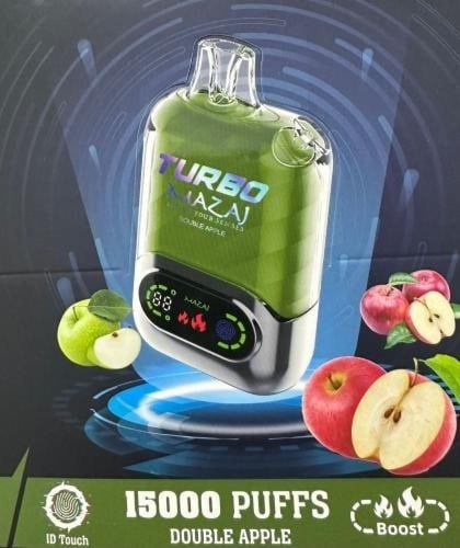 سحبة مزاج تيربو 15000 سحبة Mazaj Turbo 15000 puffs...