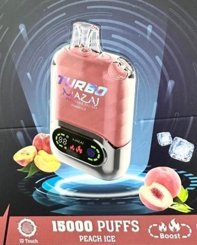 سحبة مزاج تيربو 15000 سحبة Mazaj Turbo 15000 puffs...