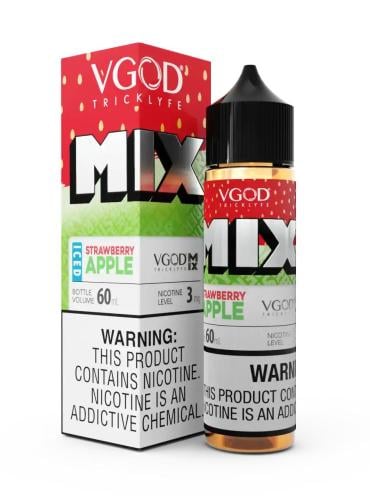 نكهة في جود فراولة تفاح ايس 60مل VGOD Iced strawbe...
