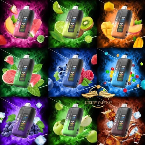 اوكس بار 30000 شفطة مع خاصية التحكم بالنيكوتين وال...