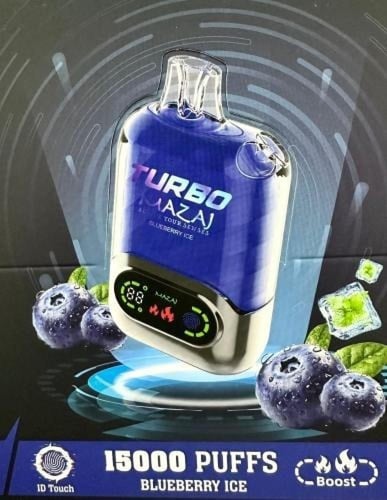 سحبة مزاج تيربو 15000 سحبة Mazaj Turbo 15000 puffs...