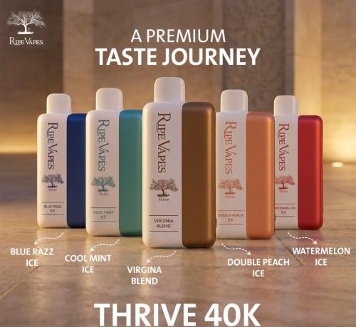 سحبة رايب فيب ثرايف 40 الف موشة Ripe Vapes THRIVE...