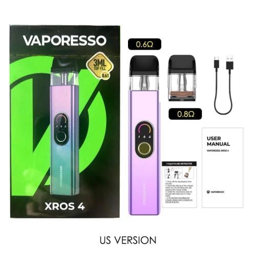 جهاز اكس روز 4 من شركة فابريسو - VAPORESSO XROS 4