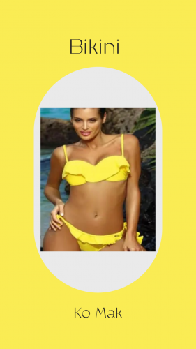 Ko Mak - Bkini - Yellow