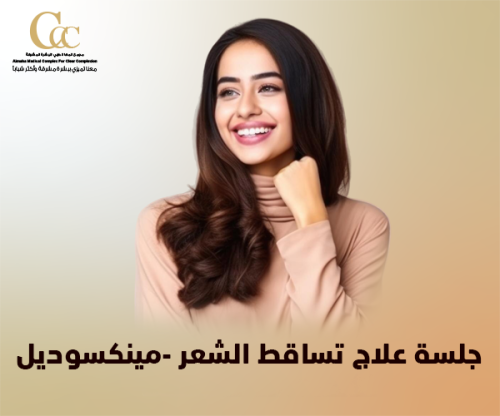 جلسة علاج تساقط الشعر -مينكسوديل