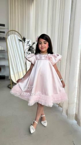 فستان بناتي ميد ناعم