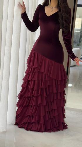 فستان دبل كلوش