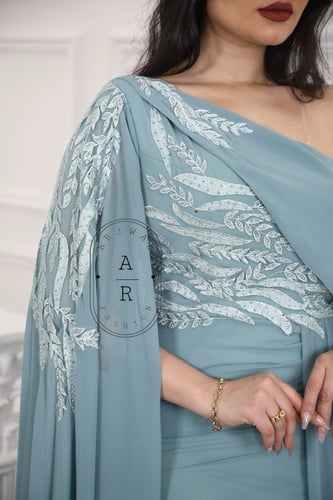 فستان راقي كم طويل