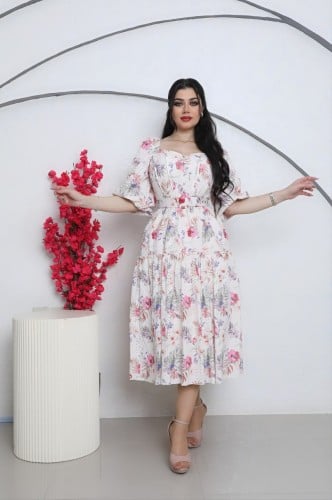 فستان مشجر ميد