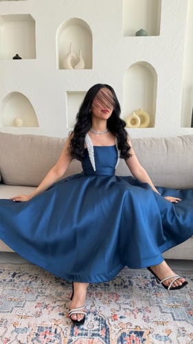 فستان لول راقي دبل كلوش