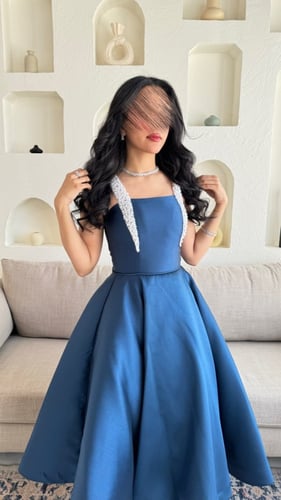 فستان لول راقي دبل كلوش