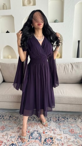 فستان ناعم ساتر